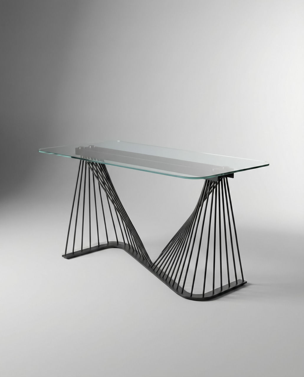 Дизайнерский стол с параметрическим подстольем